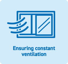Ensuring constant ventilation