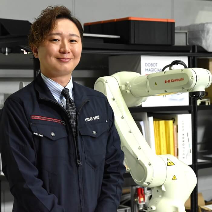 イレイズグループの江原祥太社長のイメージ